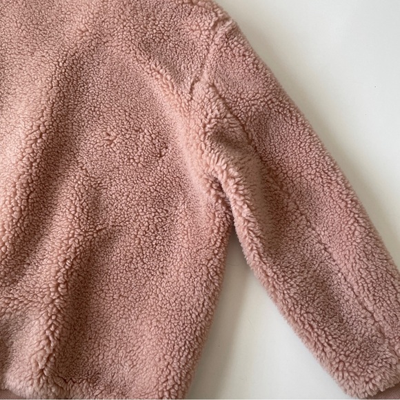 Aritzia Wilfred Free the Teddy Jacket Zip Up Plush Sherpa in Sanders, Size XS - Picture 13 of 16